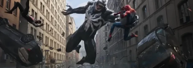 کلاه راننده فرمول یک با طرح مرد عنکبوتی و ونوم برای مسابقه لاس وگاس