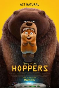 hoppers pixar new poster 691f77eebc07459ff9e9c40c