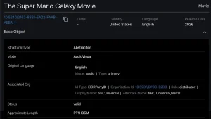 مدت زمان انیمیشن ماریو ۲ مشخص شد؛ طولانیتر از قسمت اول - پوستر the super mario galaxy movie has a runtime of 1 hour and 35 minutes 6991bd6313757bf9a0439162 the super mario galaxy movie has a runtime of 1 hour and 35 minutes 6991bd6313757bf9a0439162